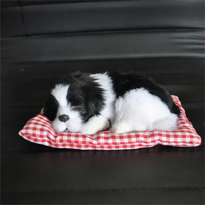 ABS Plush Dogs Car Ornament Car Dashboard Ornament Decoration