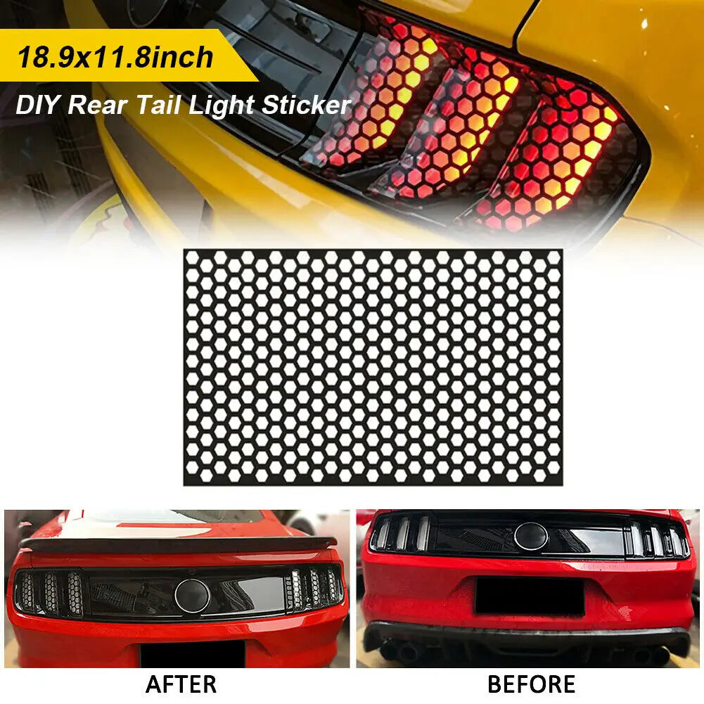 Honeycomb Car Sticker Cut-out Hollow Premium Quality Replacement Accessory