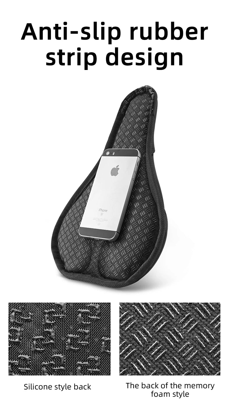 ROCKBROS Silicone Bicycle Saddle Hollow Premium Quality Replacement Accessory