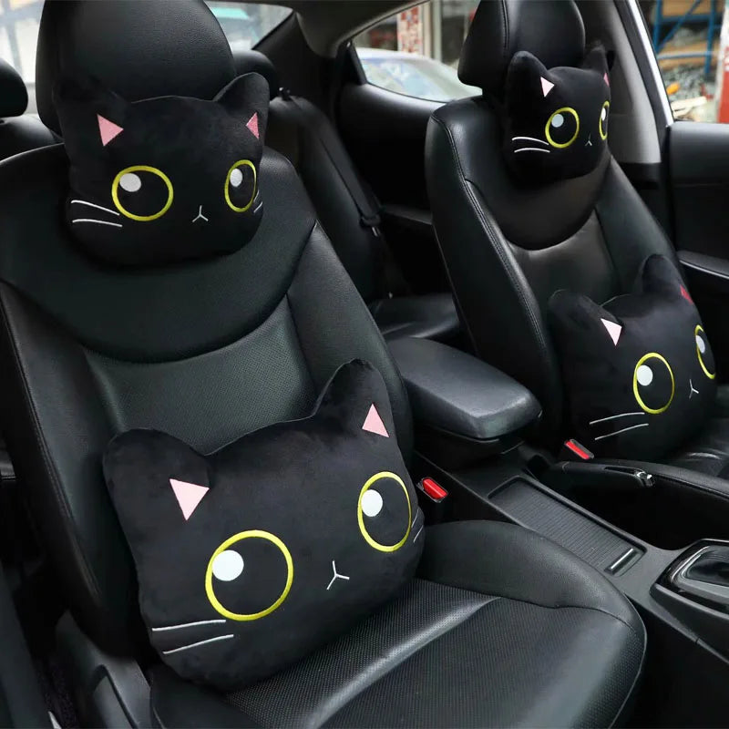 Cartoon Cute Cat Car Neck Premium Quality Replacement Accessory