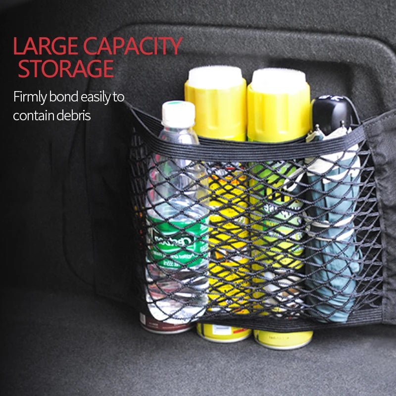Car Trunk Mesh Organizer Tail Premium Quality Replacement Accessory