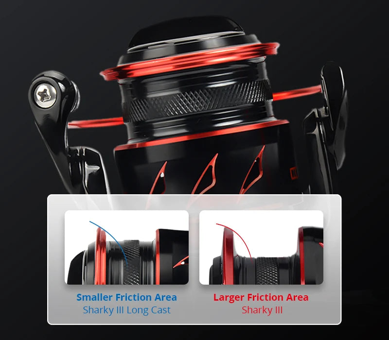 KastKing Sharky III Ball Bearings10+1 Premium Quality Replacement Accessory.   Product is a KastKing Sharky III Ball Bearings 10+1 18KG Max Drag Spinning Fishing Reel Durable Metal.