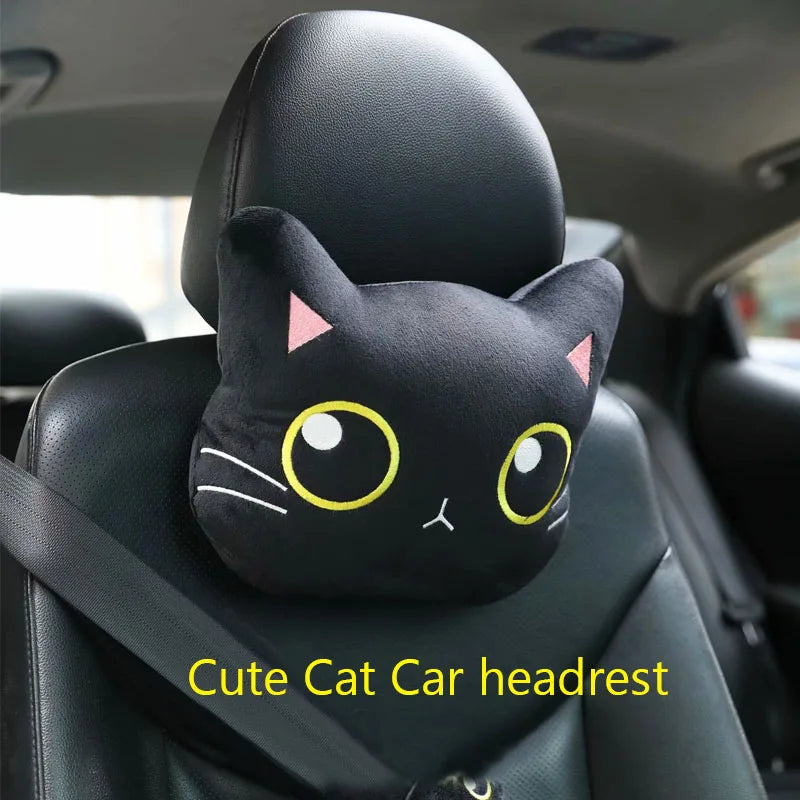 Cartoon Cute Cat Car Neck Premium Quality Replacement Accessory