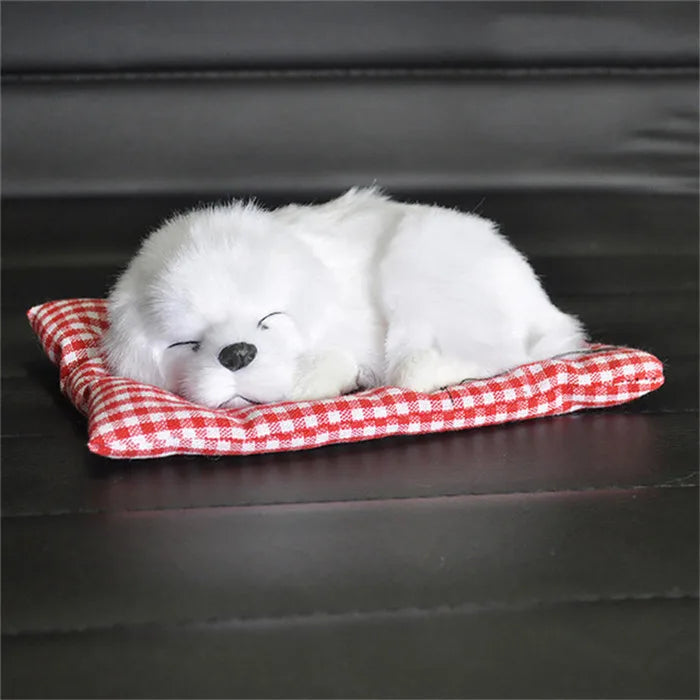 ABS Plush Dogs Car Ornament Car Dashboard Ornament Decoration