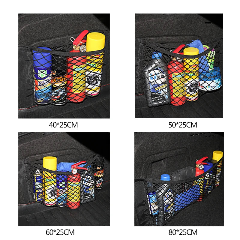 Car Trunk Mesh Organizer Tail Premium Quality Replacement Accessory