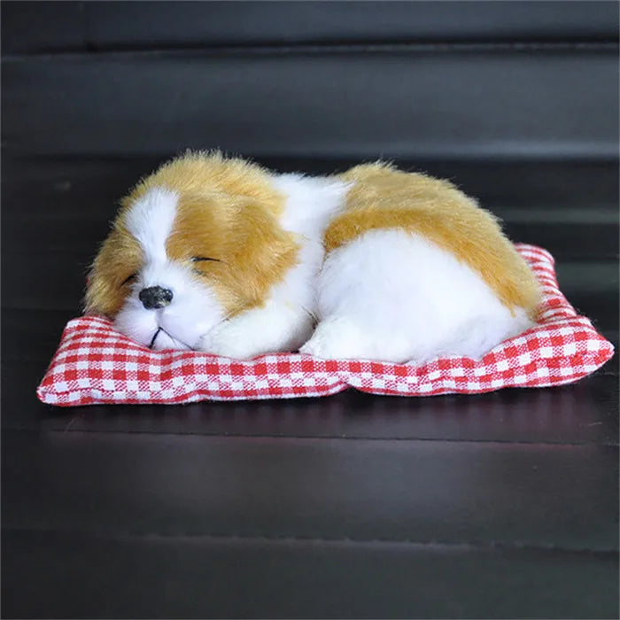 ABS Plush Dogs Car Ornament Car Dashboard Ornament Decoration