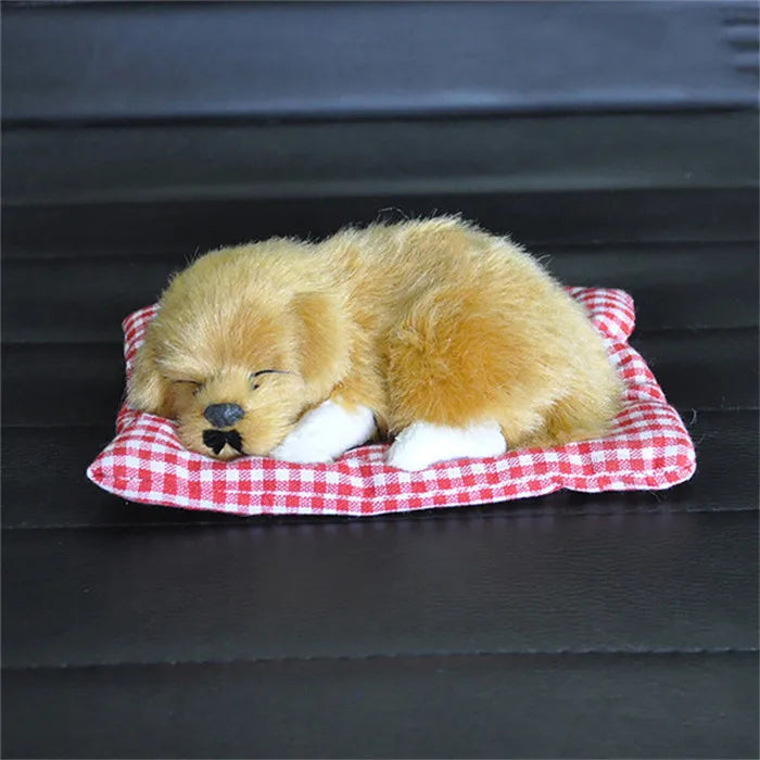 ABS Plush Dogs Car Ornament Car Dashboard Ornament Decoration