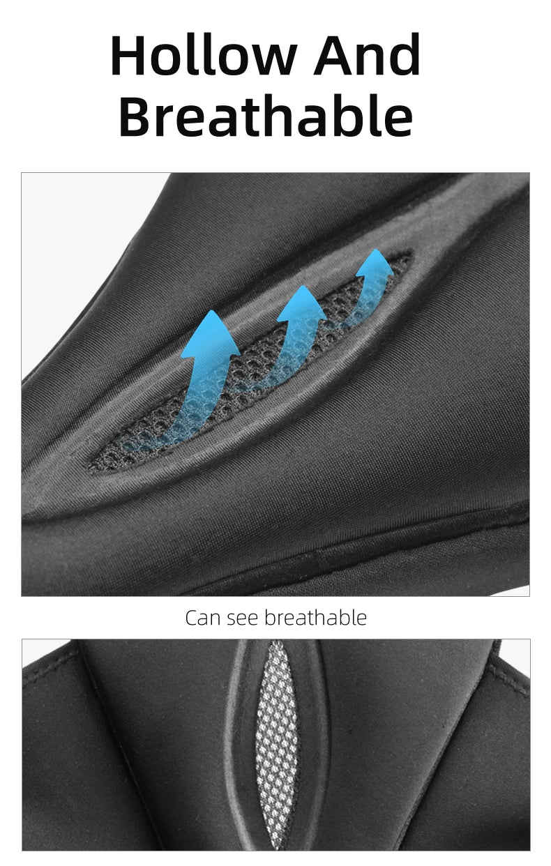 ROCKBROS Silicone Bicycle Saddle Hollow Premium Quality Replacement Accessory