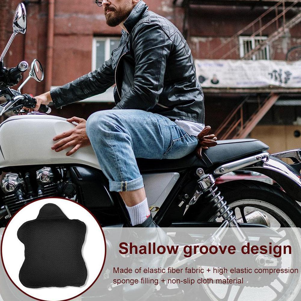 Motorcycle Gel Seat Cushion Breathable Premium Quality Replacement Accessory