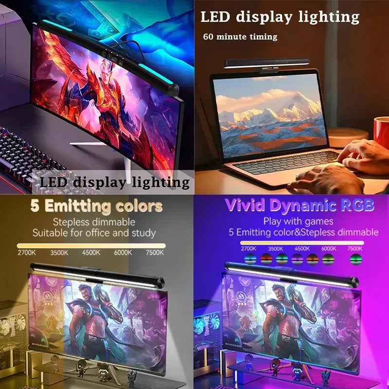 Led Monitor Light Bar Computer LED Computer Monitor Light Bar Desk Lamp