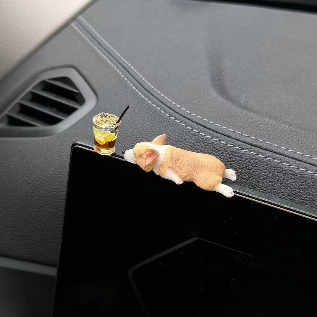 Car Dashboard Dog Toys Accessories Car Dashboard Ornament Decoration