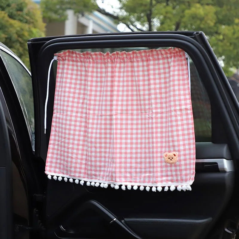 Universal Car Sun Shade Curtains Car Sun Shade UV Protector
