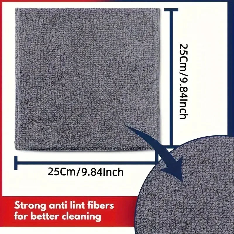 Thicken Microfiber Cleaning Cloths Lint Premium Quality Replacement Accessory