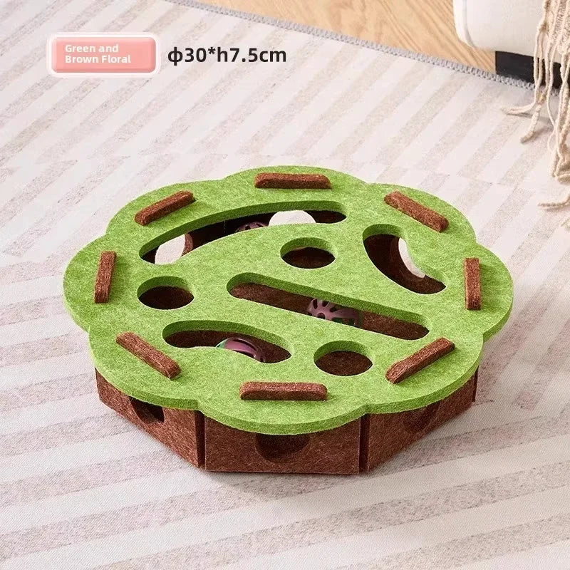 Cat Puzzle Toy Felt Box Premium Quality Replacement Accessory