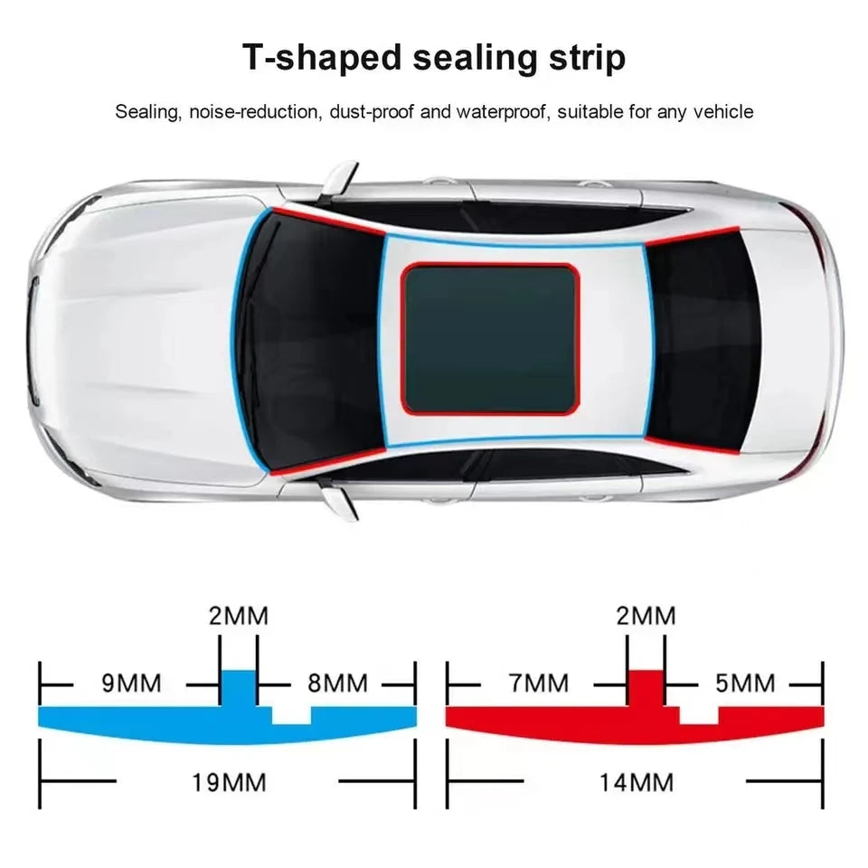 Car Seals Edge Sealing Strips Premium Quality Replacement Accessory