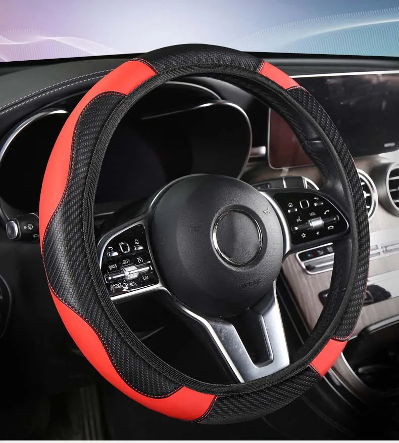 Car Steering Wheel Cover Breathable Steering Wheel Cover Anti-Slip Comfort