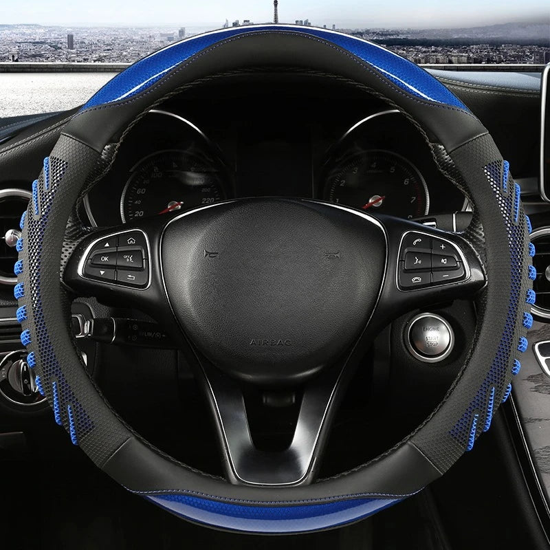 Three-dimensional Honeycomb Steering Wheel Cover Steering Wheel Cover Anti-Slip Comfort
