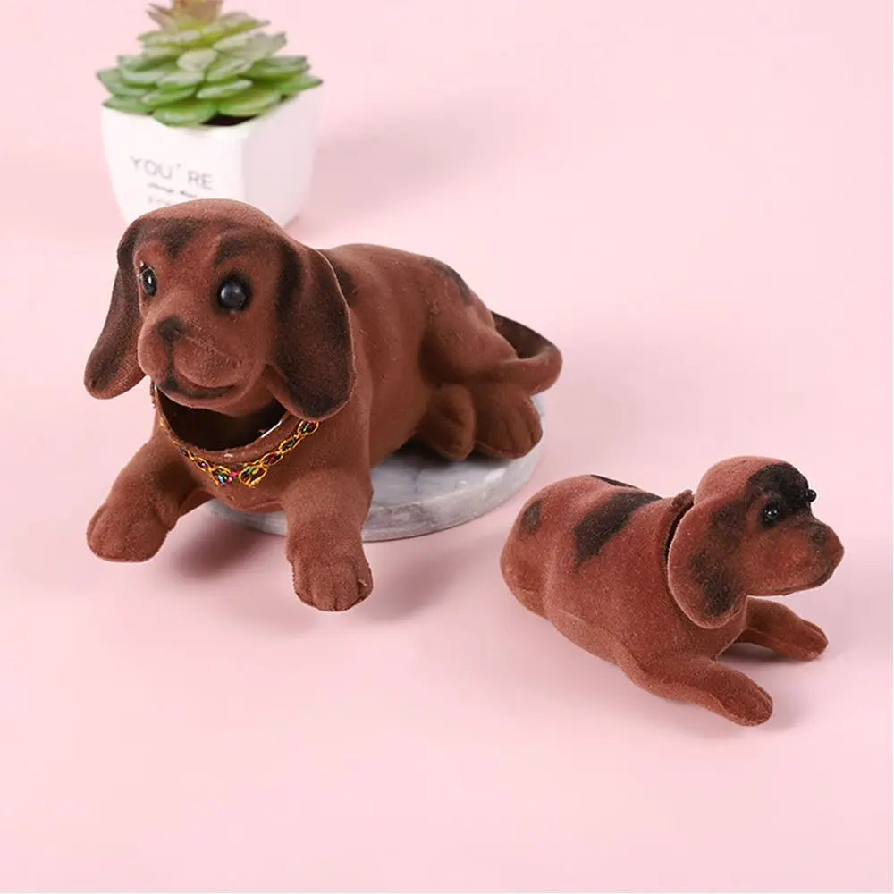 Car Ornaments Shaking Head Dog Car Dashboard Ornament Decoration