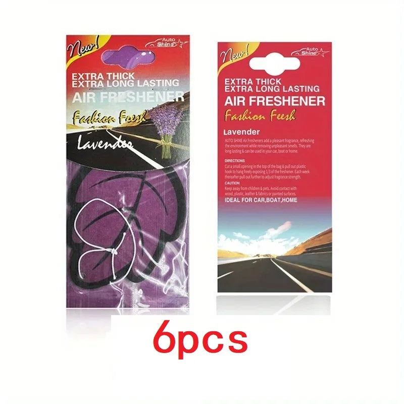 3-60pcs Car Air Freshener Natural Premium Quality Replacement Accessory