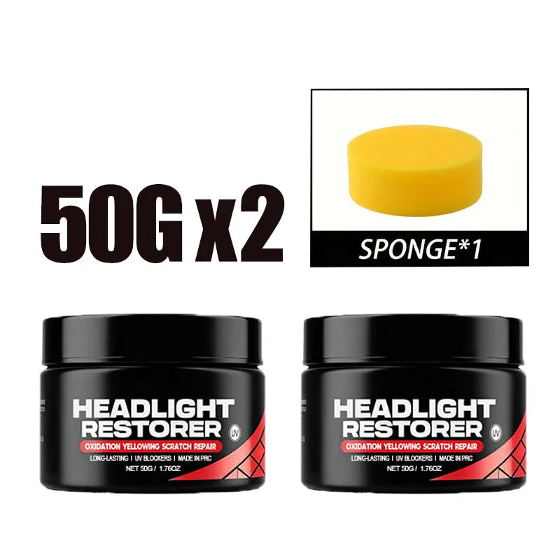 Professional Car Headlight Restoration Yellowing Premium Quality Replacement Accessory