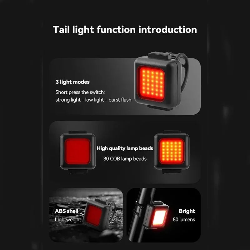 BUCKLOS Bike Light COB Front Premium Quality Replacement Accessory