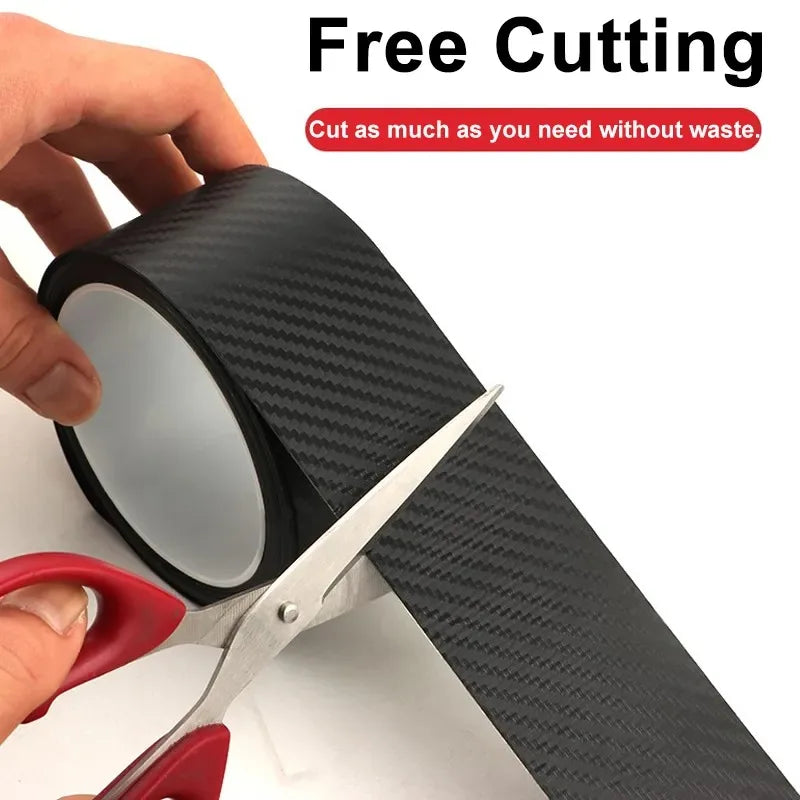 Nano Carbon Fiber Car Sticker Premium Quality Replacement Accessory