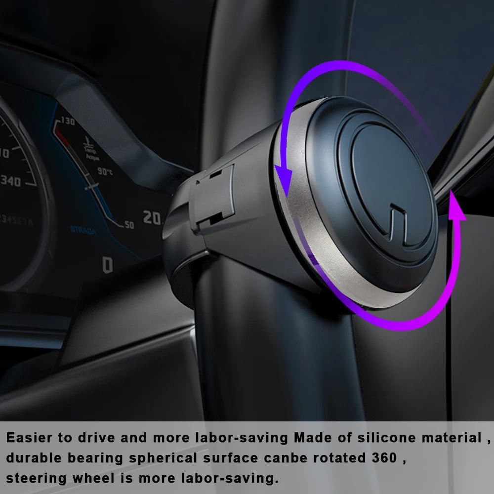 Labor Saving Car Steering Wheel Steering Wheel Cover Anti-Slip Comfort