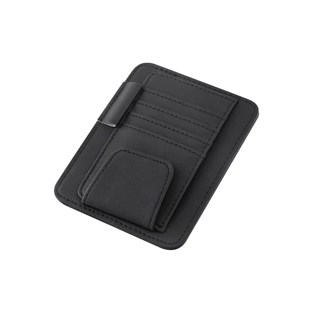 Car Sun Visor Organizer Multi-Pocket Car Sun Shade UV Protector