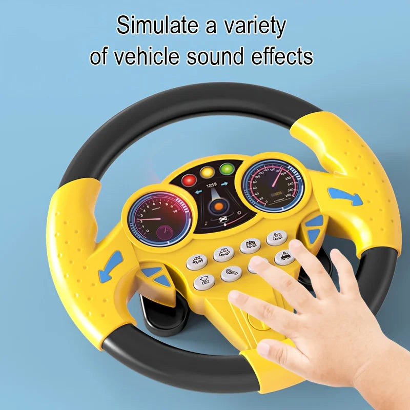 Car Steering Toys Wheel Toy Steering Wheel Cover Anti-Slip Comfort