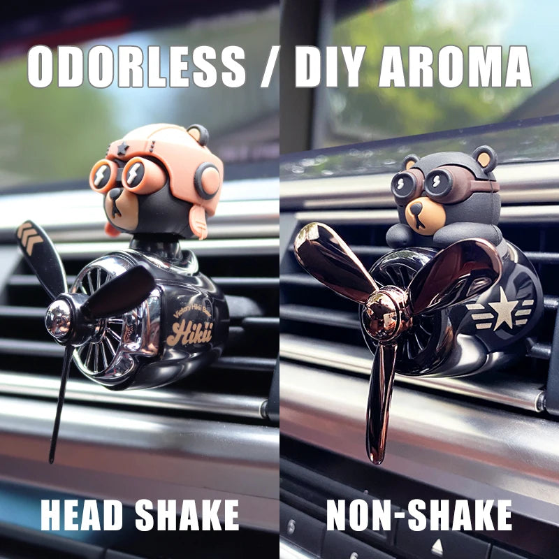 Odorless DIY perfume ornament airplane Car Dashboard Ornament Decoration