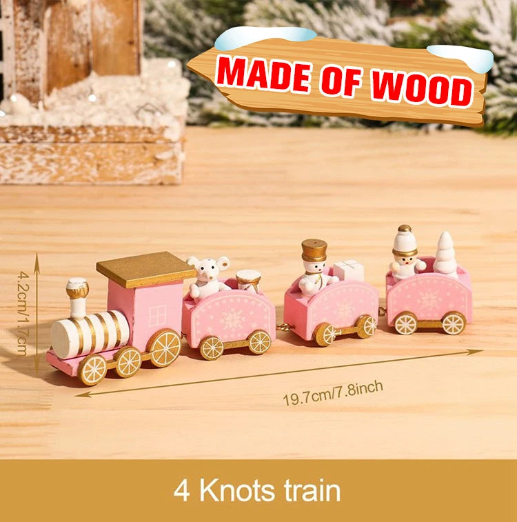 Christmas Train Merry Christmas Decorations For Home Ornament Xmas Navidad Noel Gifts Happy New Year 2026 Gifts