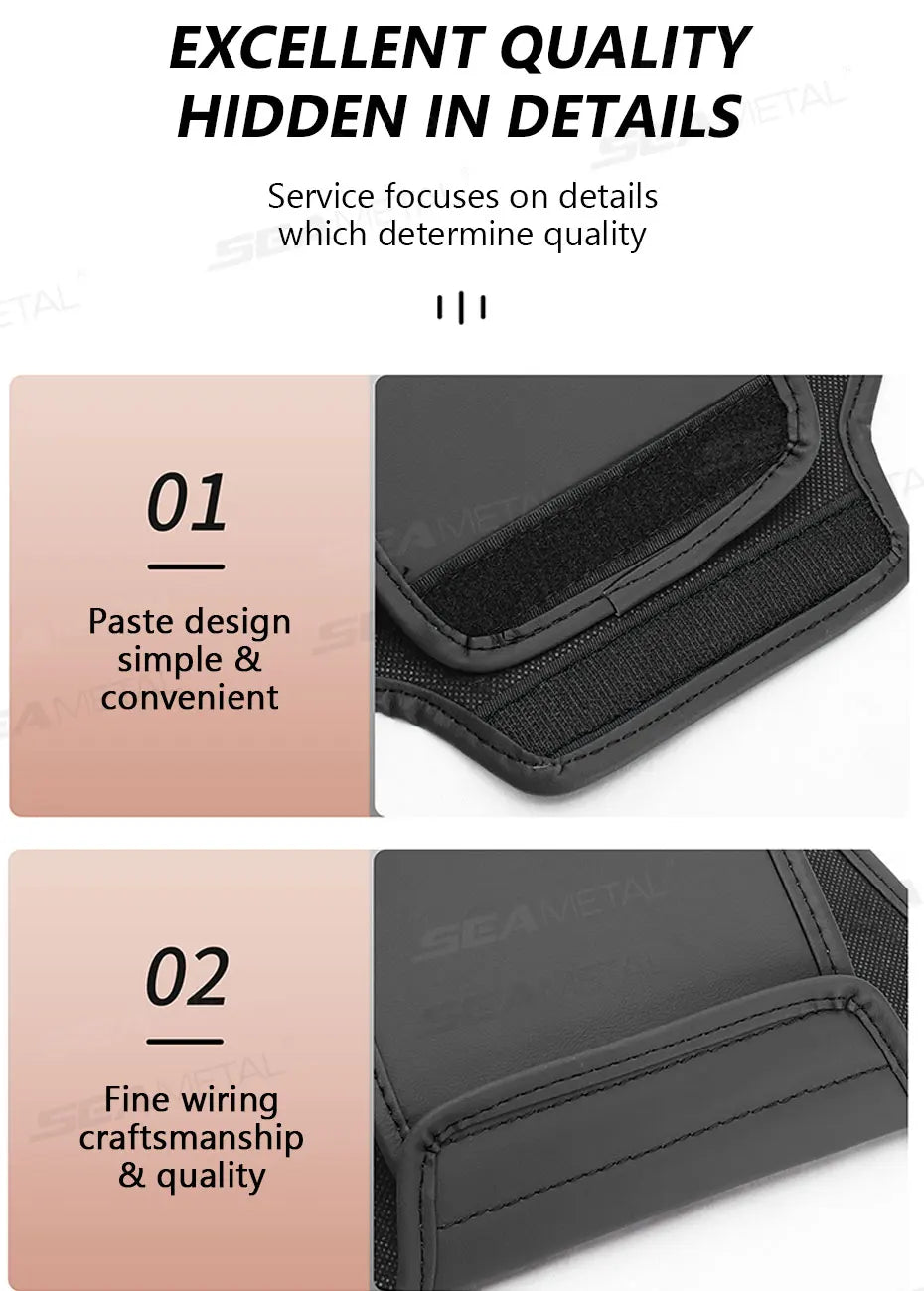 BLALION Premium Car Headrest Cover Premium Quality Replacement Accessory