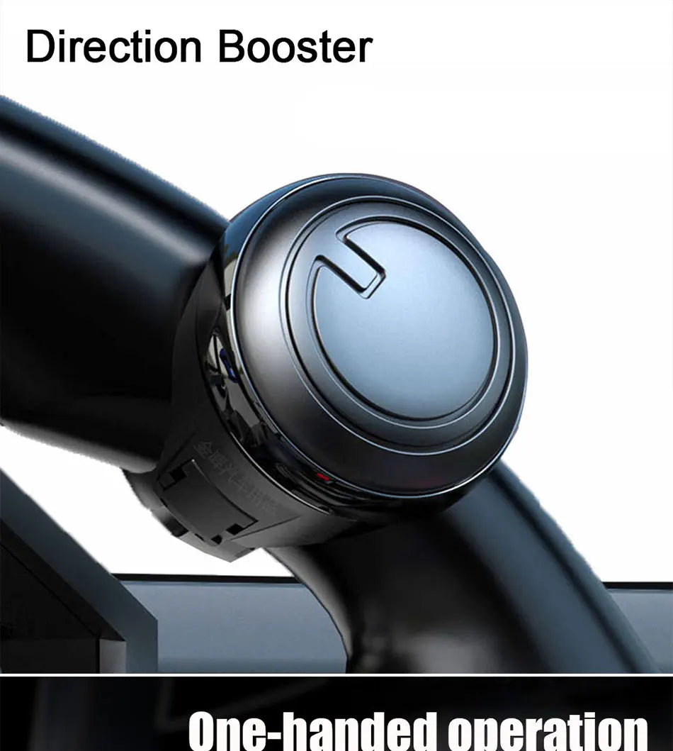 Car Steering Wheel Rotary Knob Steering Wheel Cover Anti-Slip Comfort