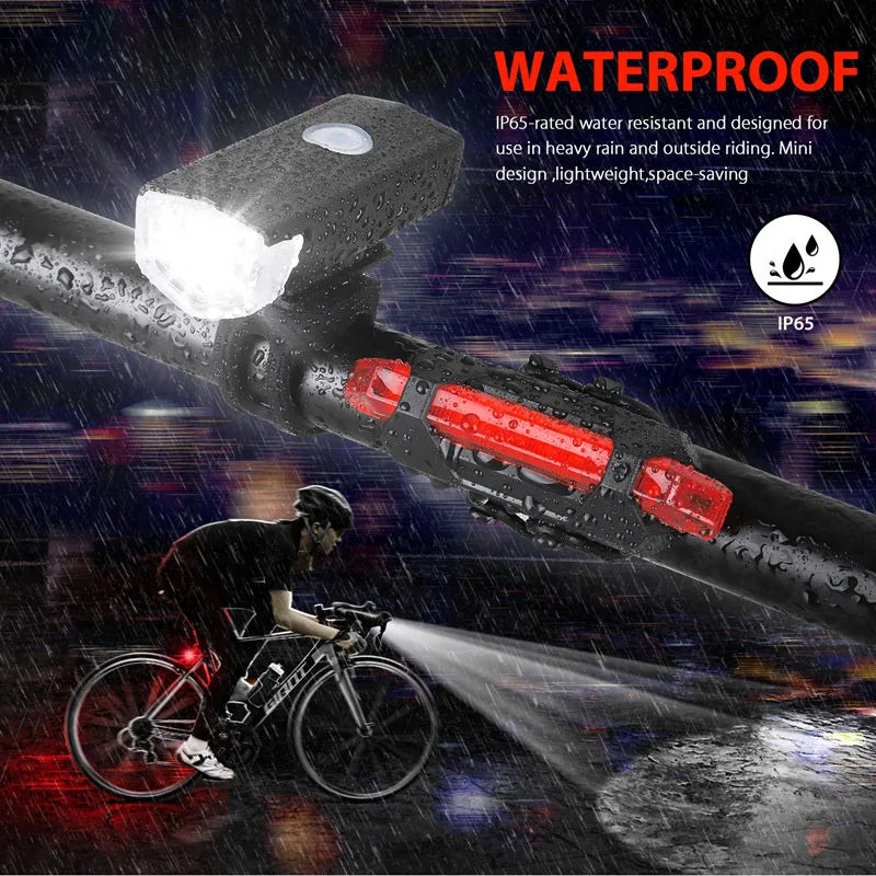 Bike Light Set Front with Premium Quality Replacement Accessory