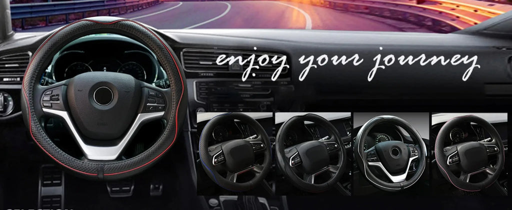 Car Steering Wheel Cover, Anti-Slip, Steering Wheel Cover Anti-Slip Comfort