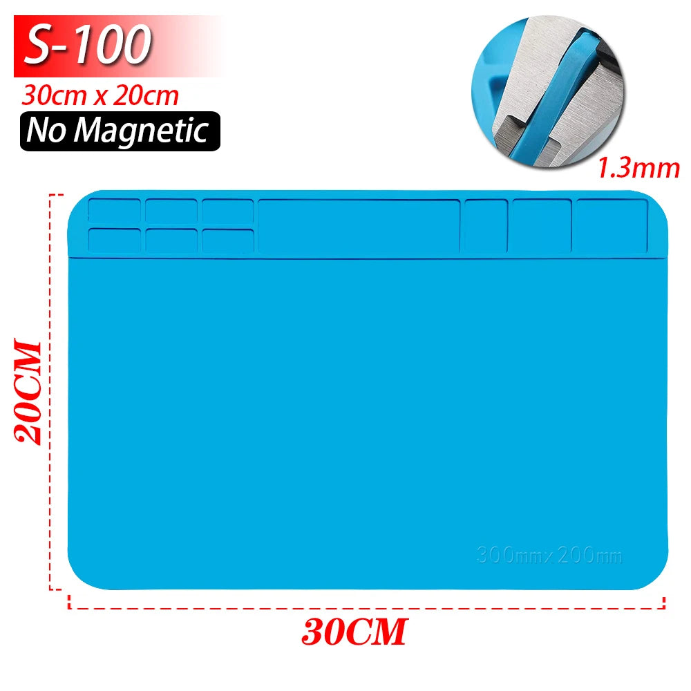 Soldering Station Mat Silicone Work Premium Quality Replacement Accessory