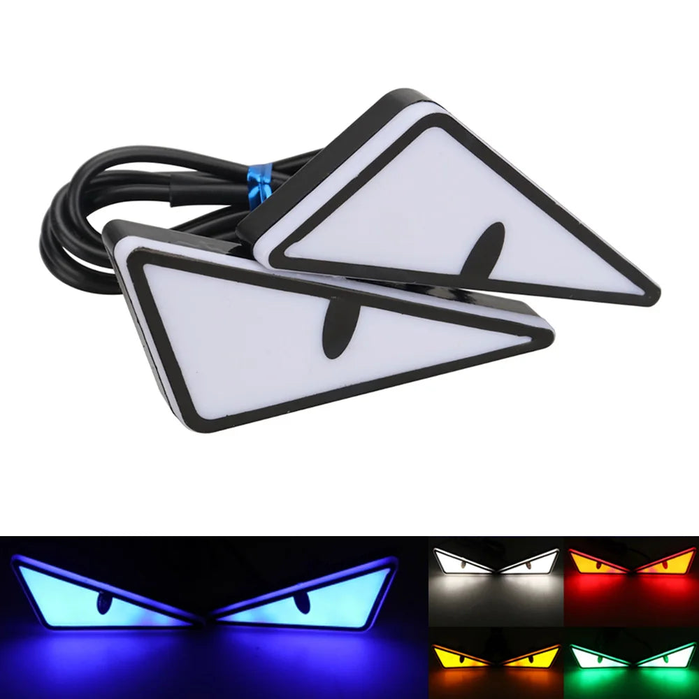 Universal Car LED Devil Eyes Premium Quality Replacement Accessory