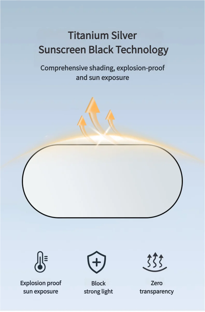 UV-Reflective Car Sun Shade Cover Car Sun Shade UV Protector
