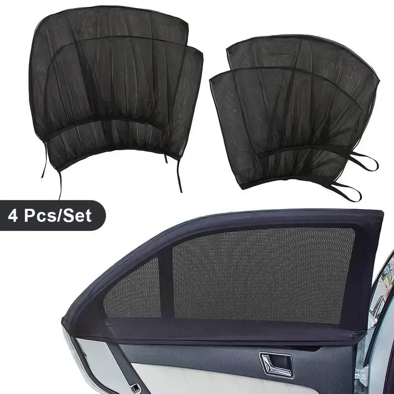 Car Window Shade Mesh 2 Car Sun Shade UV Protector