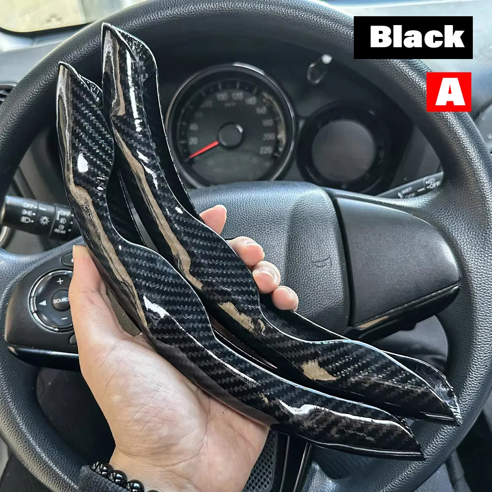 2 PCS Universal Round Car Steering Wheel Cover Anti-Slip Comfort