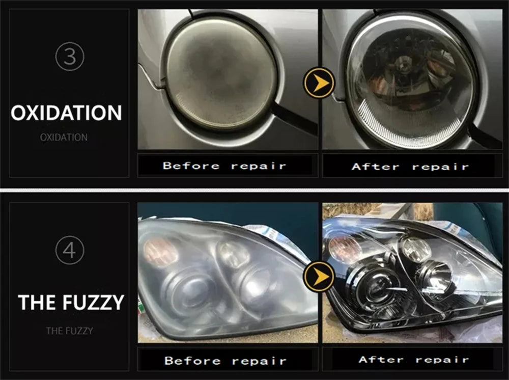 800ML Car Headlight Restoration Automotive Premium Quality Replacement Accessory