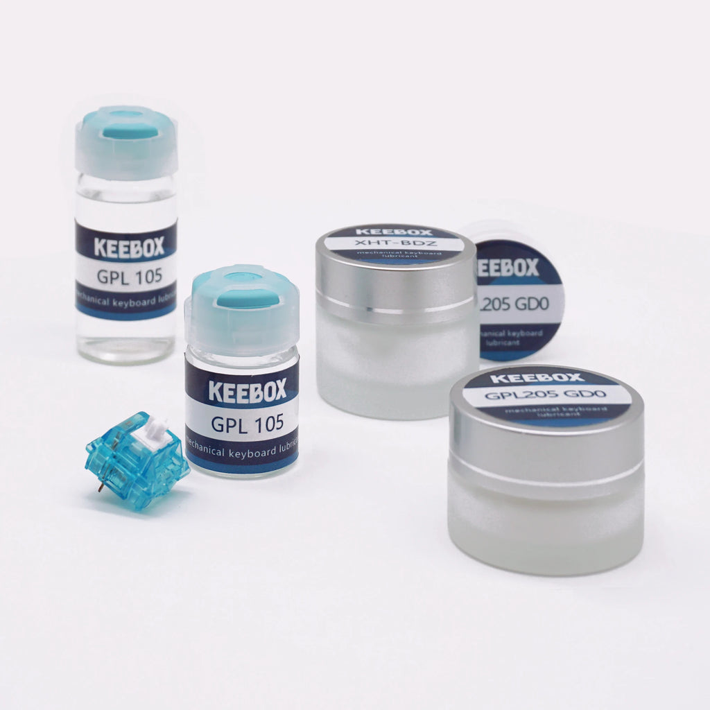 Keebox Krytox GPL205G0 GPL105 XHT-BDZ Mechanical Keyboard Switch Lube Customization Kit