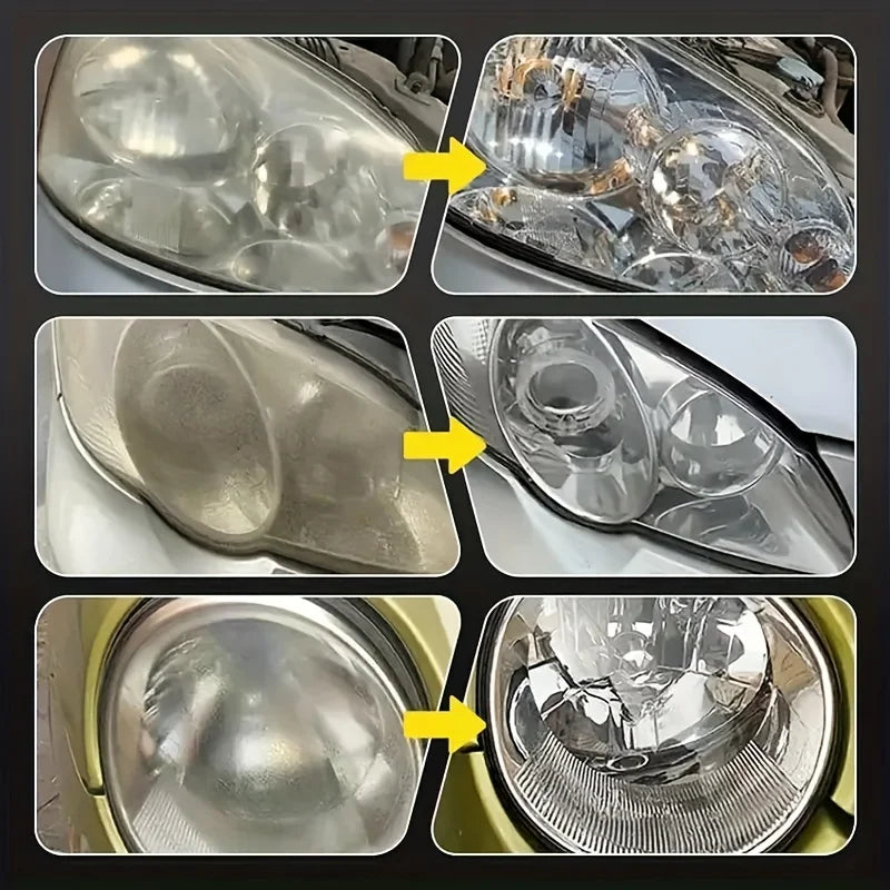 Car Headlight Restoration Polishing Kit Premium Quality Replacement Accessory