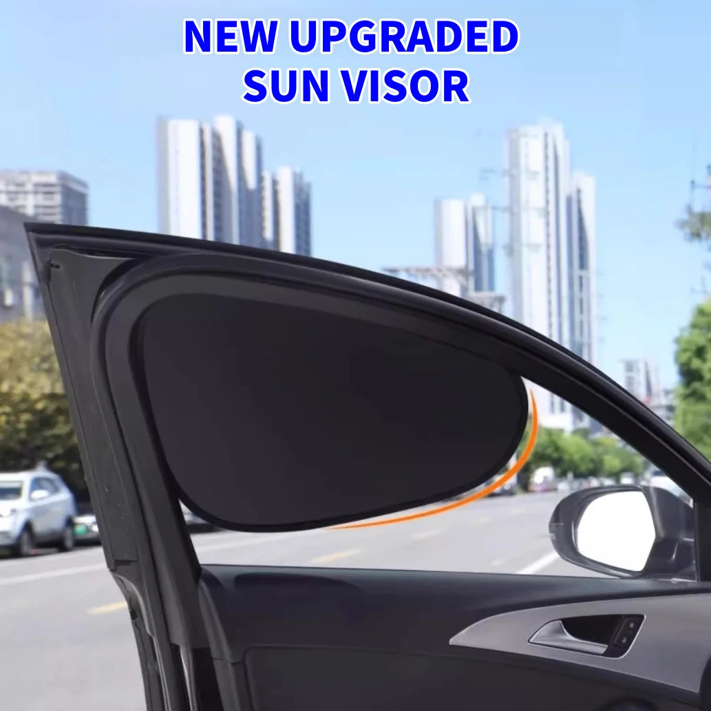 New Electrostatic Sun Visor Front Car Sun Shade UV Protector