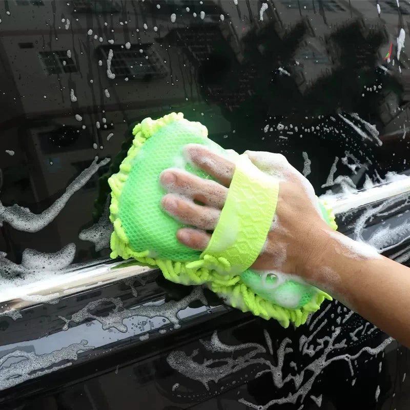 Microfiber Car Wash Sponge Cleaning Premium Quality Replacement Accessory