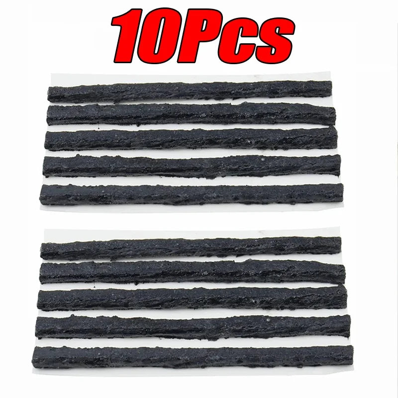 10 Black Tire Plugs