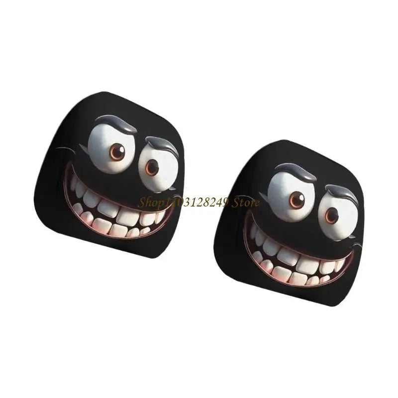 4 Car Headrest Covers Novelty Premium Quality Replacement Accessory