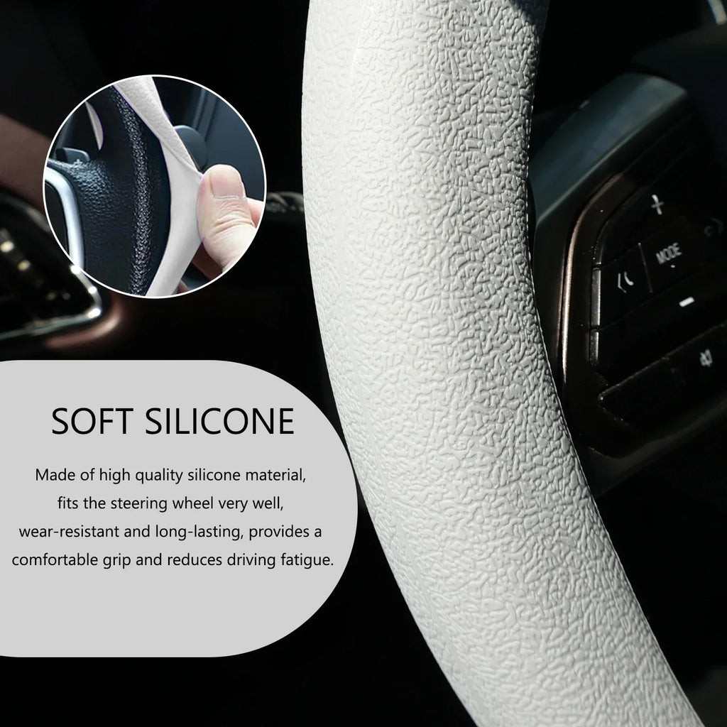 Car Steering Wheel Cover Universal Steering Wheel Cover Anti-Slip Comfort