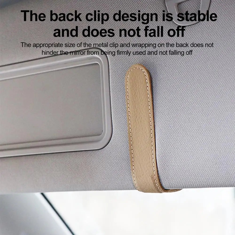 Universal Car Sunglasses Clip Card Car Sun Shade UV Protector