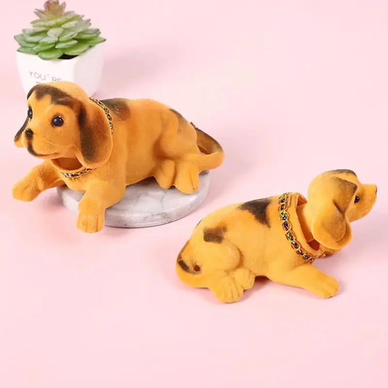 Car Ornaments Shaking Head Dog Car Dashboard Ornament Decoration